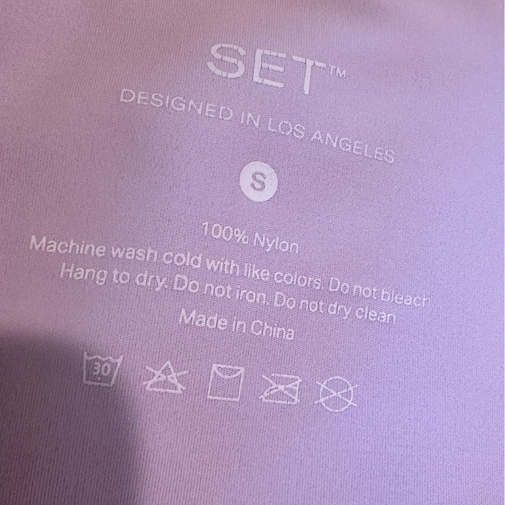 SET Active Mini Tennis Skort Size Small Light Pink - Picture 8 of 12